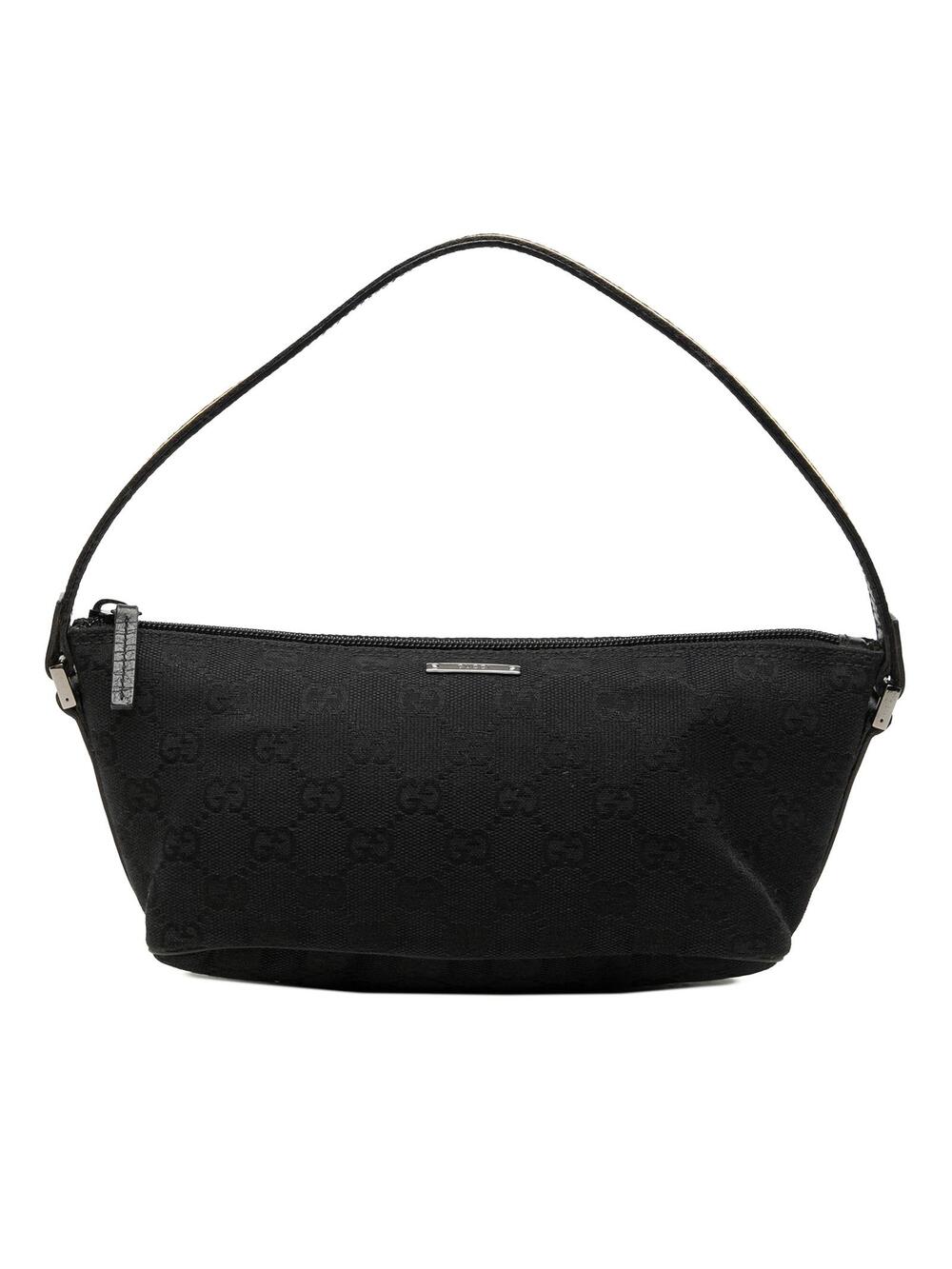 Gucci Gg Canvas Web Boat Pre-Loved #367648G46B